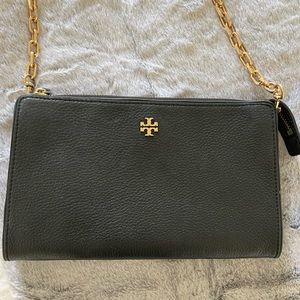 Tori Burch crossbody bag.